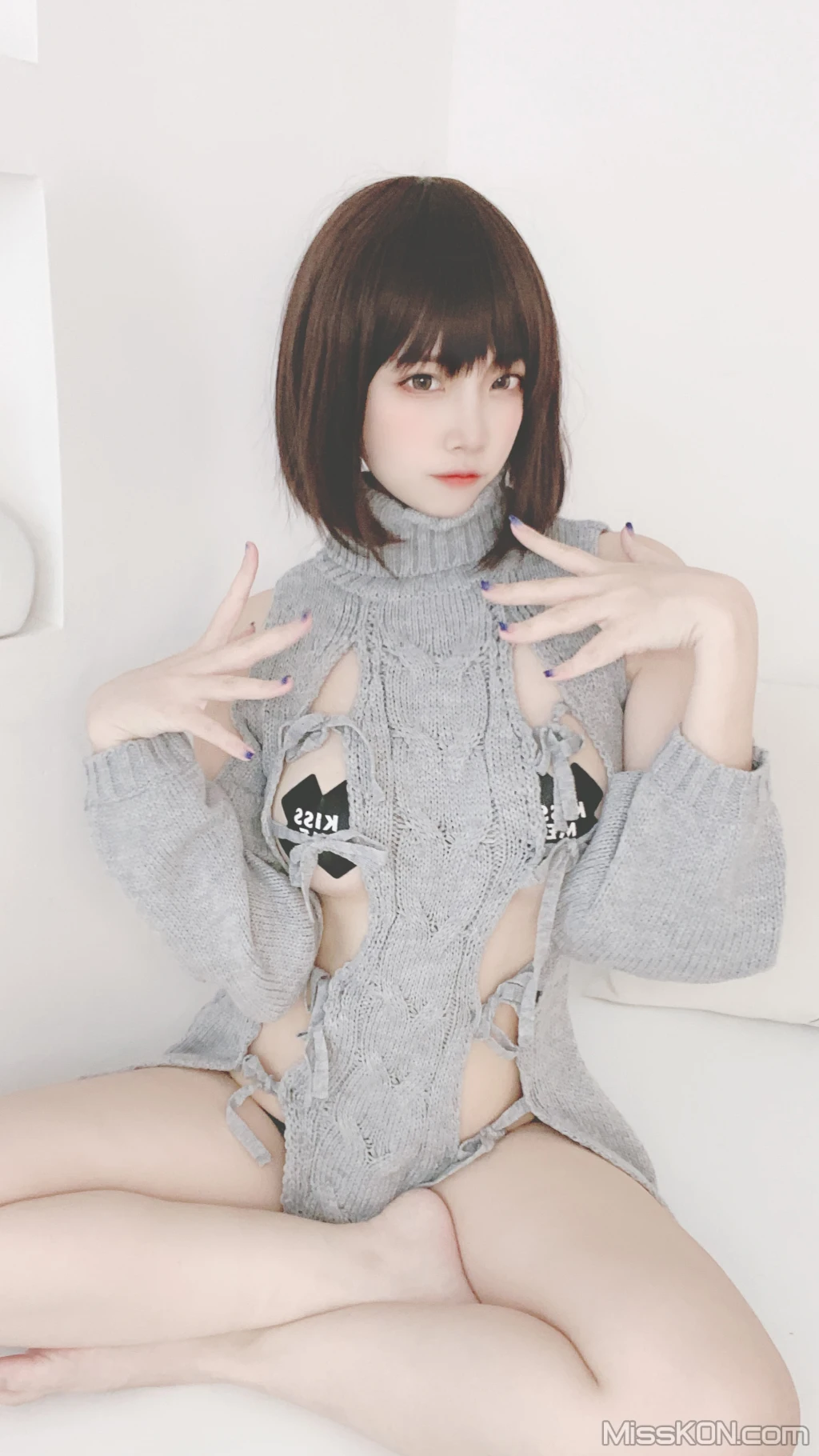 Coser@二佐Nisa: 私房洞洞毛衣 (66 photos ) 16 Coser@二佐Nisa: 私房洞洞毛衣 (66 photos ) 16