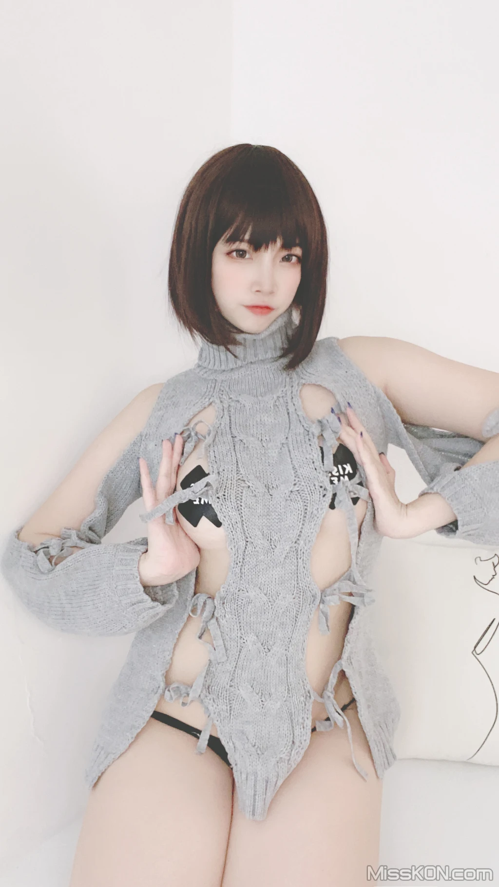 Coser@二佐Nisa: 私房洞洞毛衣 (66 photos ) 13 Coser@二佐Nisa: 私房洞洞毛衣 (66 photos ) 13