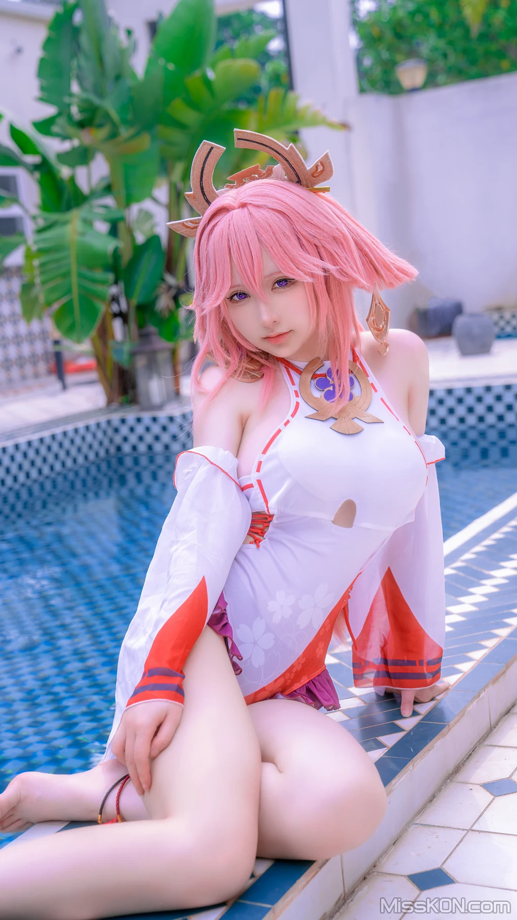 Coser@樱梨梨: 八重神子泳装 (29 photos) 0 Coser@樱梨梨: 八重神子泳装 (29 photos) 0