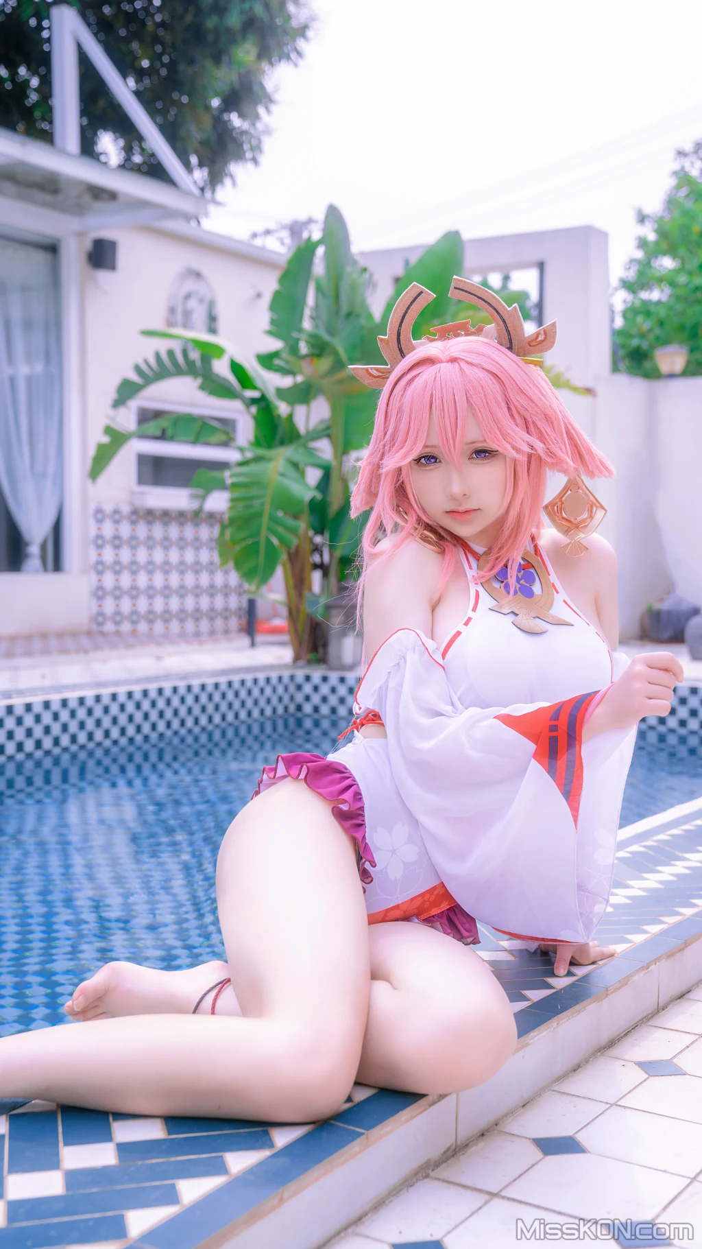 Coser@樱梨梨: 八重神子泳装 (29 photos) 3 Coser@樱梨梨: 八重神子泳装 (29 photos) 3