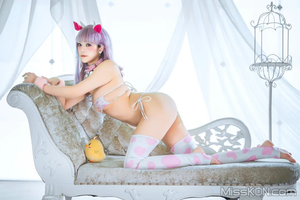 Coser@蜜汁猫裘: 普利茅斯 奶牛装ver (74 photos ) 10 Coser@蜜汁猫裘: 普利茅斯 奶牛装ver (74 photos ) 10