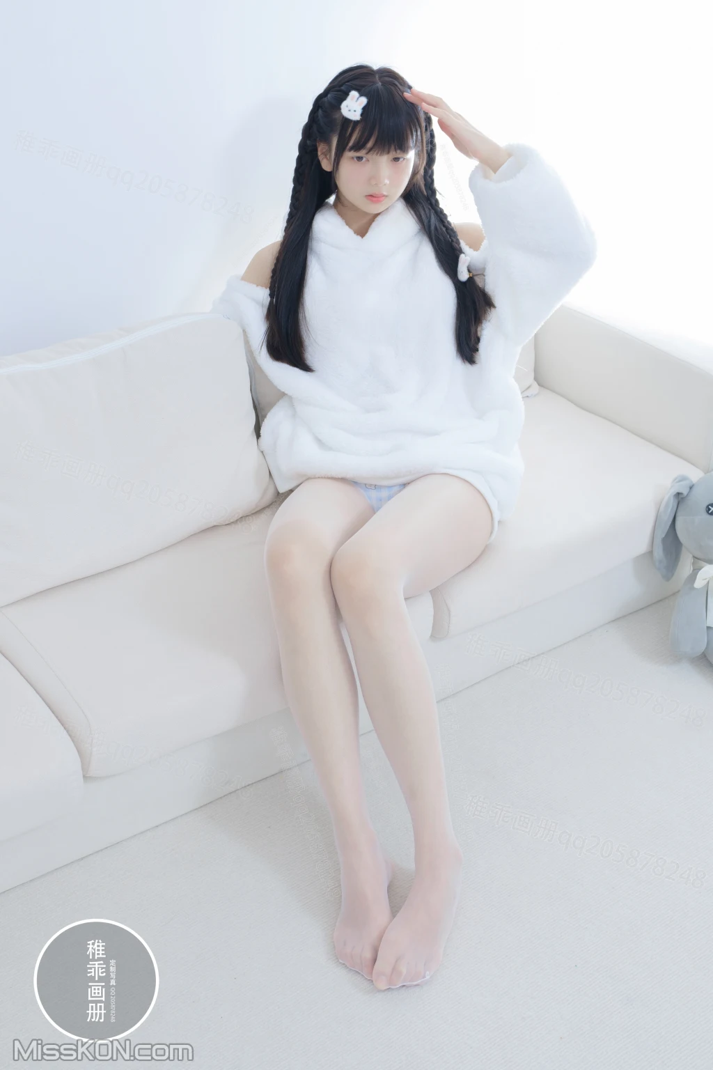 Coser@稚乖画册: 晴空10 夜夜 白丝双马尾 (80 photos ) 3 Coser@稚乖画册: 晴空10 夜夜 白丝双马尾 (80 photos ) 3