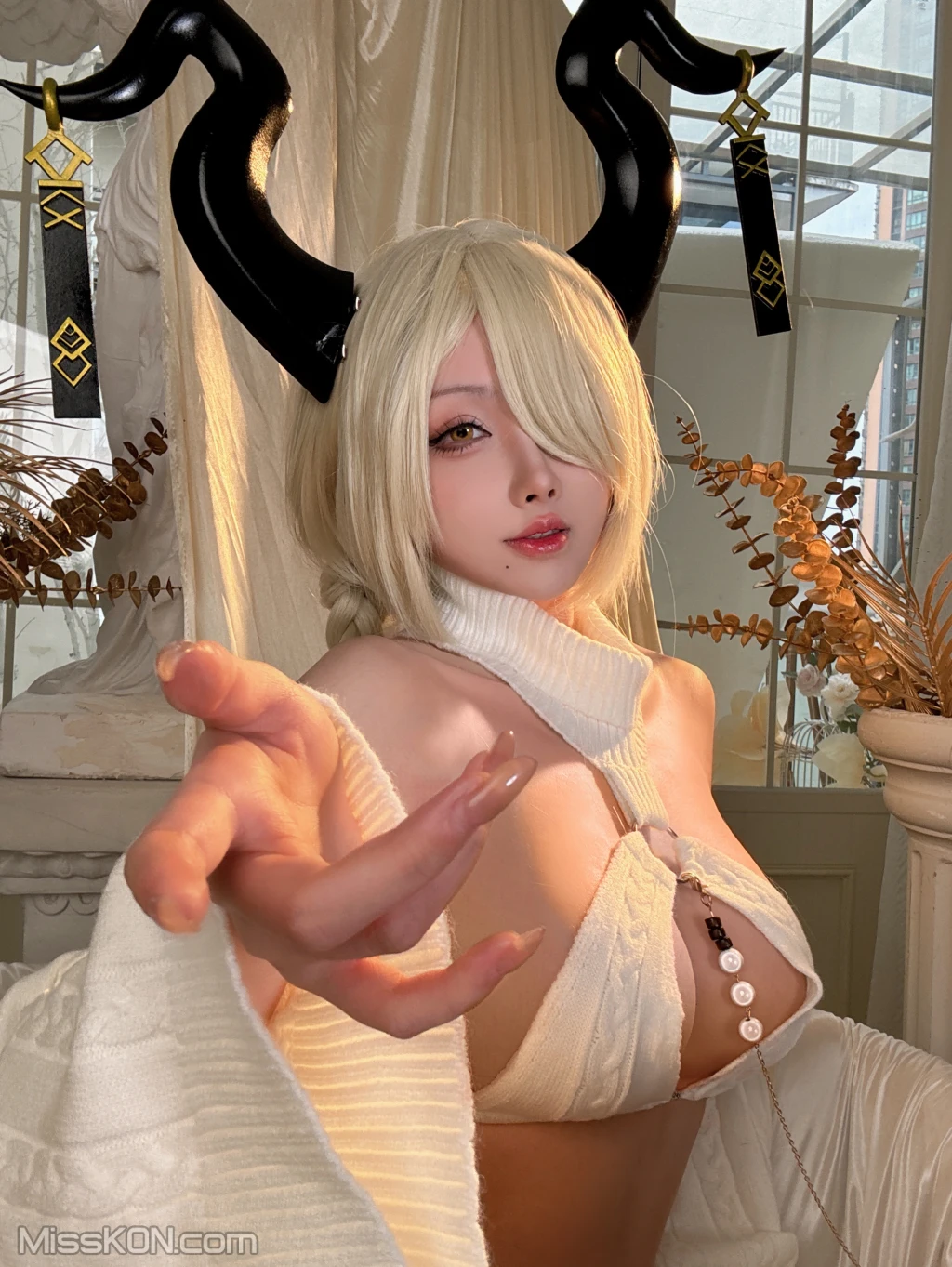 Coser@rioko凉凉子: 尾张毛衣 (24 photos) 