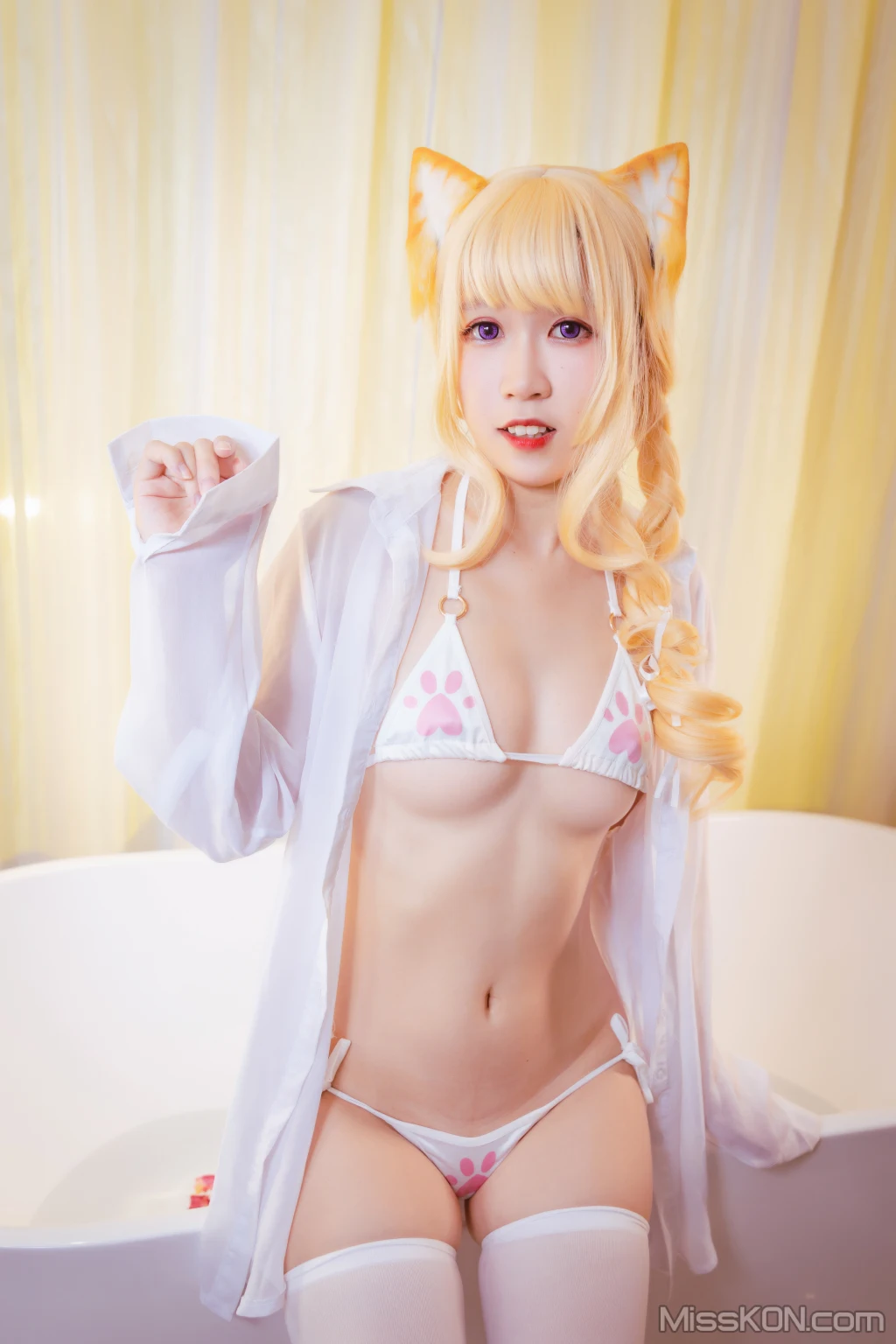 Coser@流年不停_w: 浴缸猫咪 (32 photos) 