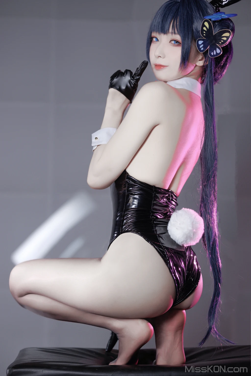 Coser@封疆疆v: 碧蓝档案 妃咲 兔女郎 (30 photos) 