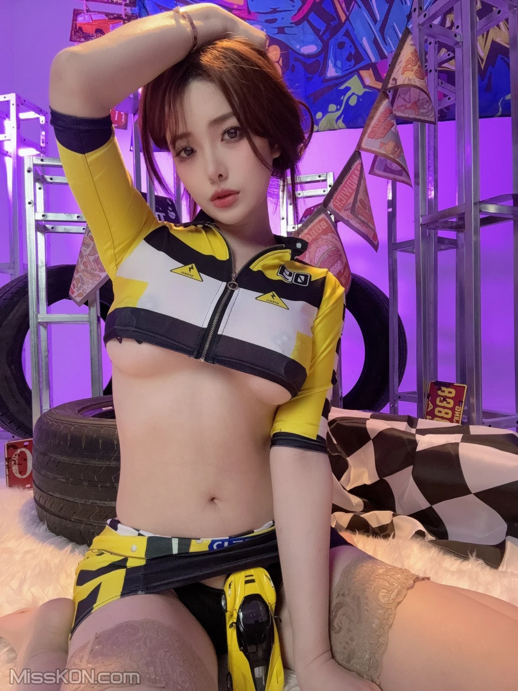 Coser@雯妹不讲道理: 赛车女郎 (6套) (183 photos ) 14 Coser@雯妹不讲道理: 赛车女郎 (6套) (183 photos ) 14