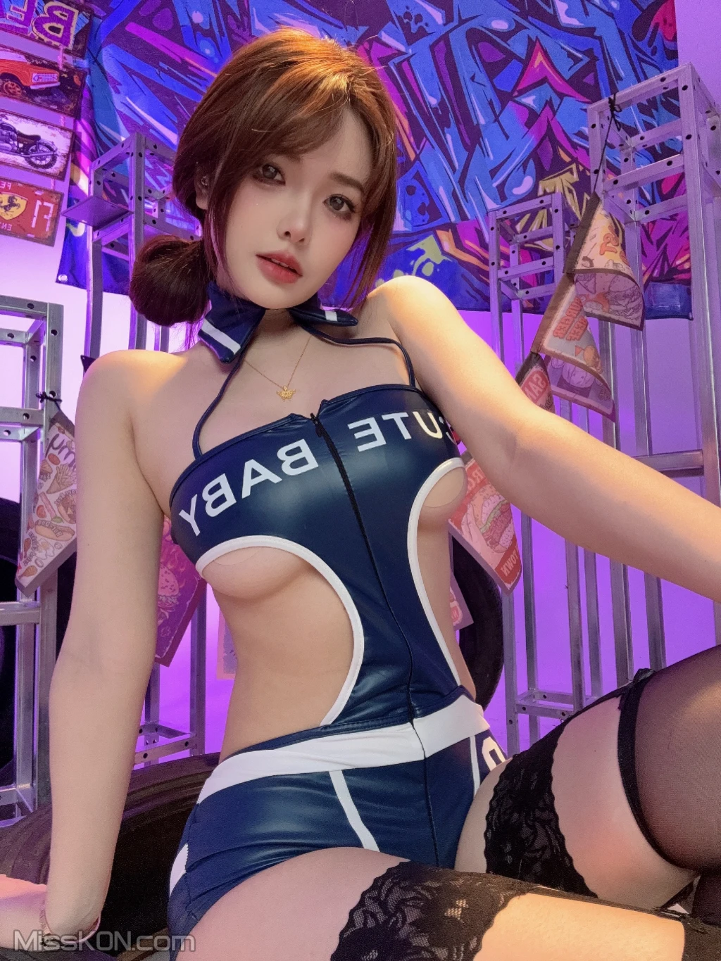 Coser@雯妹不讲道理: 赛车女郎 (6套) (183 photos ) 8 Coser@雯妹不讲道理: 赛车女郎 (6套) (183 photos ) 8