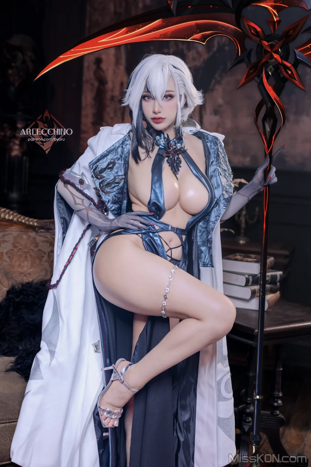 Coser@Byoru: 原神「仆人」阿蕾奇诺 一 (51 photos ) 