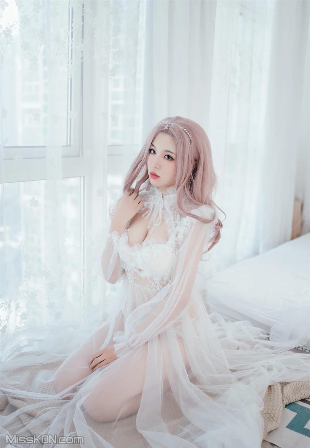 Coser@轩萧学姐: 花嫁 (32 photos) 