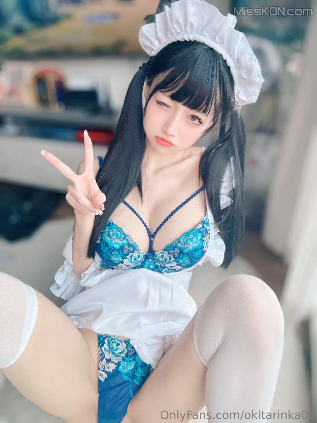 Coser@沖田凜花Rinka: Sailor Suit Maid (61 photos) 