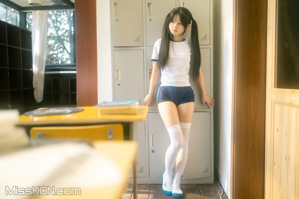 Coser@rua阮阮: 春の更衣室-体操服 (47 photos) 6 Coser@rua阮阮: 春の更衣室-体操服 (47 photos) 6