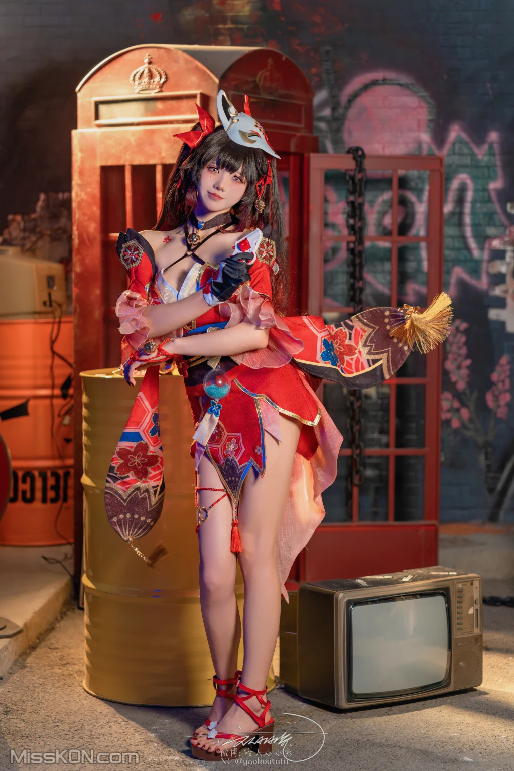 Coser@黏黏团子兔: 星穹铁道-花火 (80 photos ) 