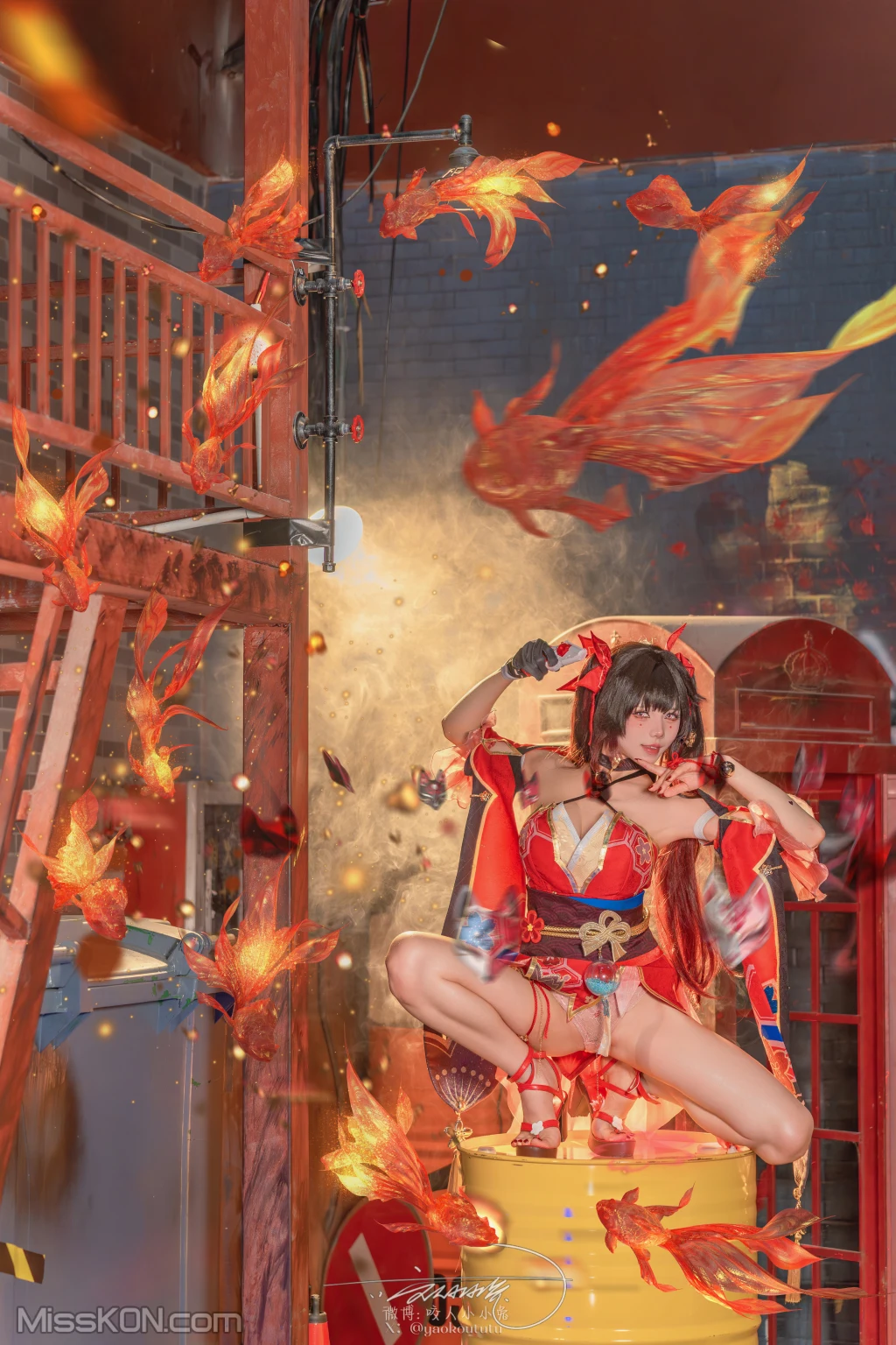 Coser@黏黏团子兔: 星穹铁道-花火 (80 photos ) 9 Coser@黏黏团子兔: 星穹铁道-花火 (80 photos ) 9
