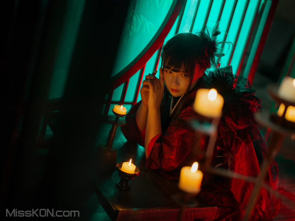 Coser@麻花麻花酱: 兽耳和服 (89 photos ) 