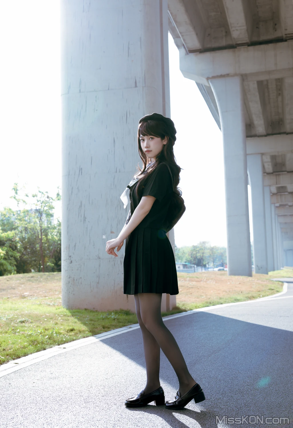 Coser@不呆猫: 放课后野外JK (72 photos) 