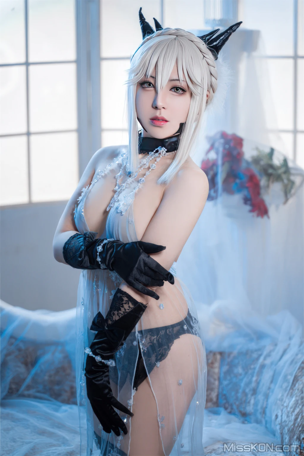 Coser@虎森森: 黑枪呆 皇室糖霜 (65 photos) 