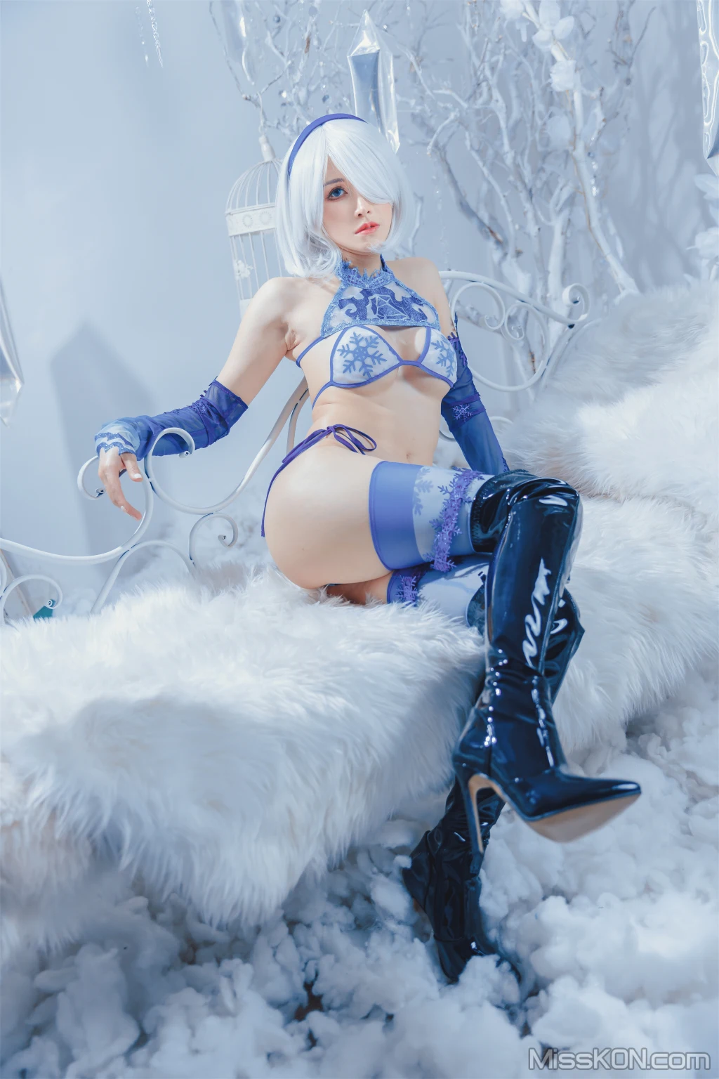 Coser@鹿八岁: 尼尔 机械纪元 2B冰雪 (33 photos) 