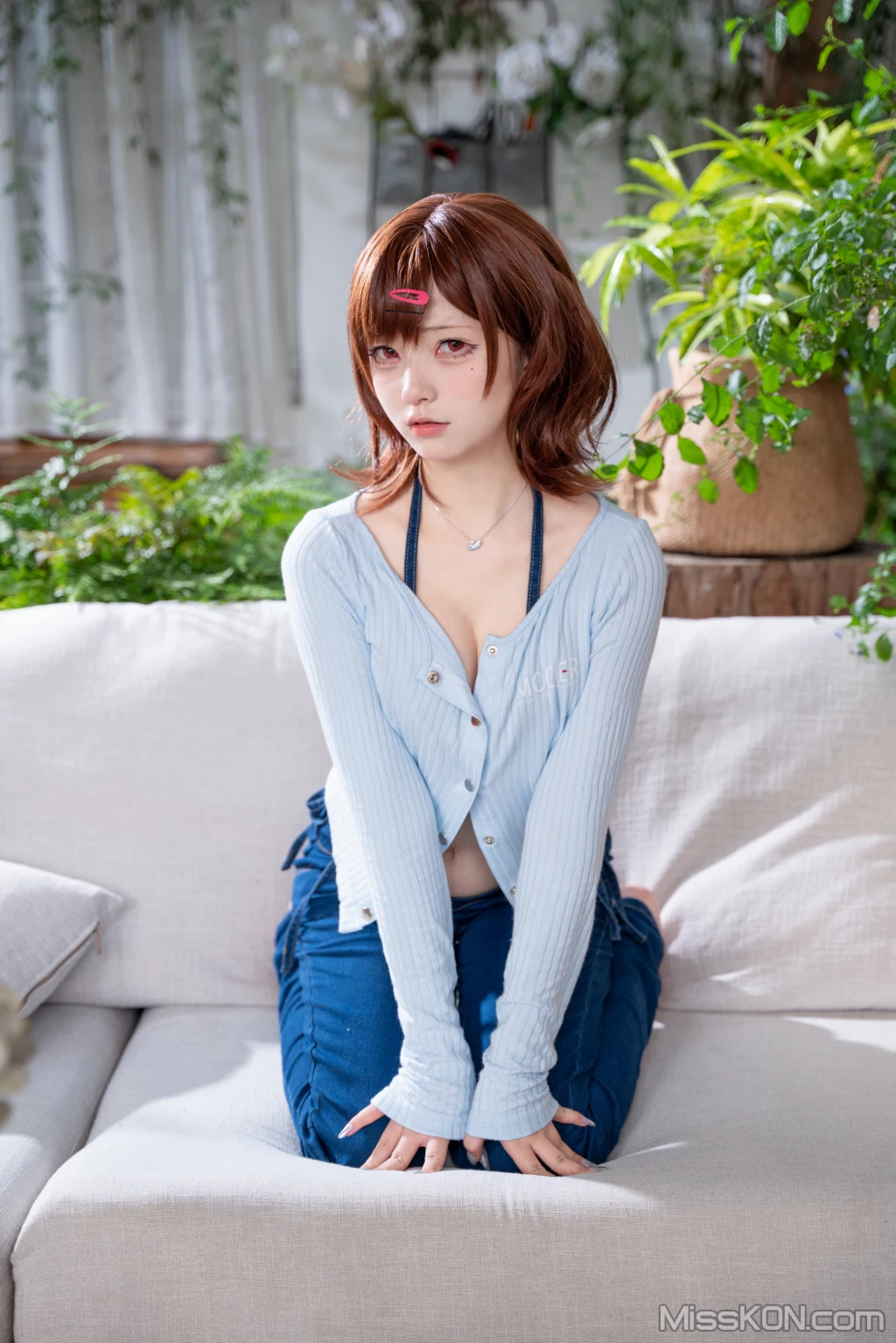 Coser@花铃: 円香牛仔裤 (54 photos) 13 Coser@花铃: 円香牛仔裤 (54 photos) 13