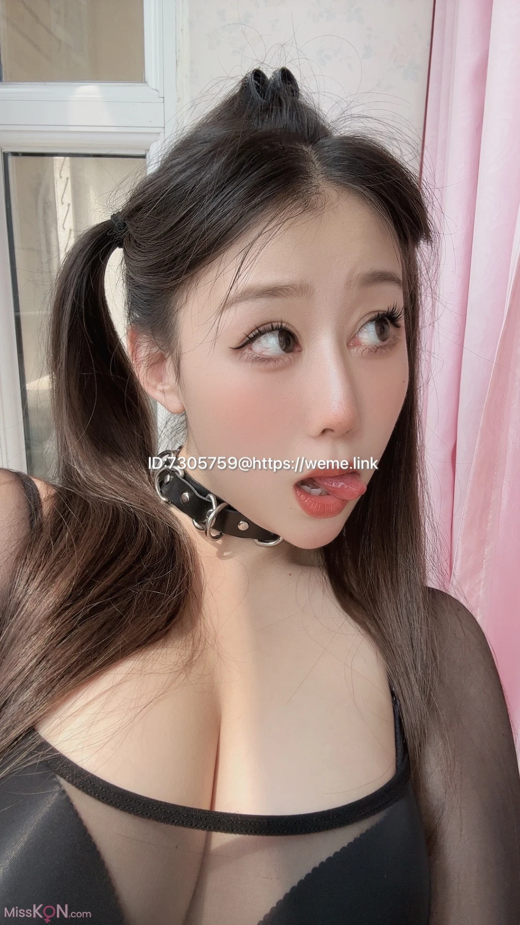 美邵女Baby: 油亮黑丝连体 (60 photos) 