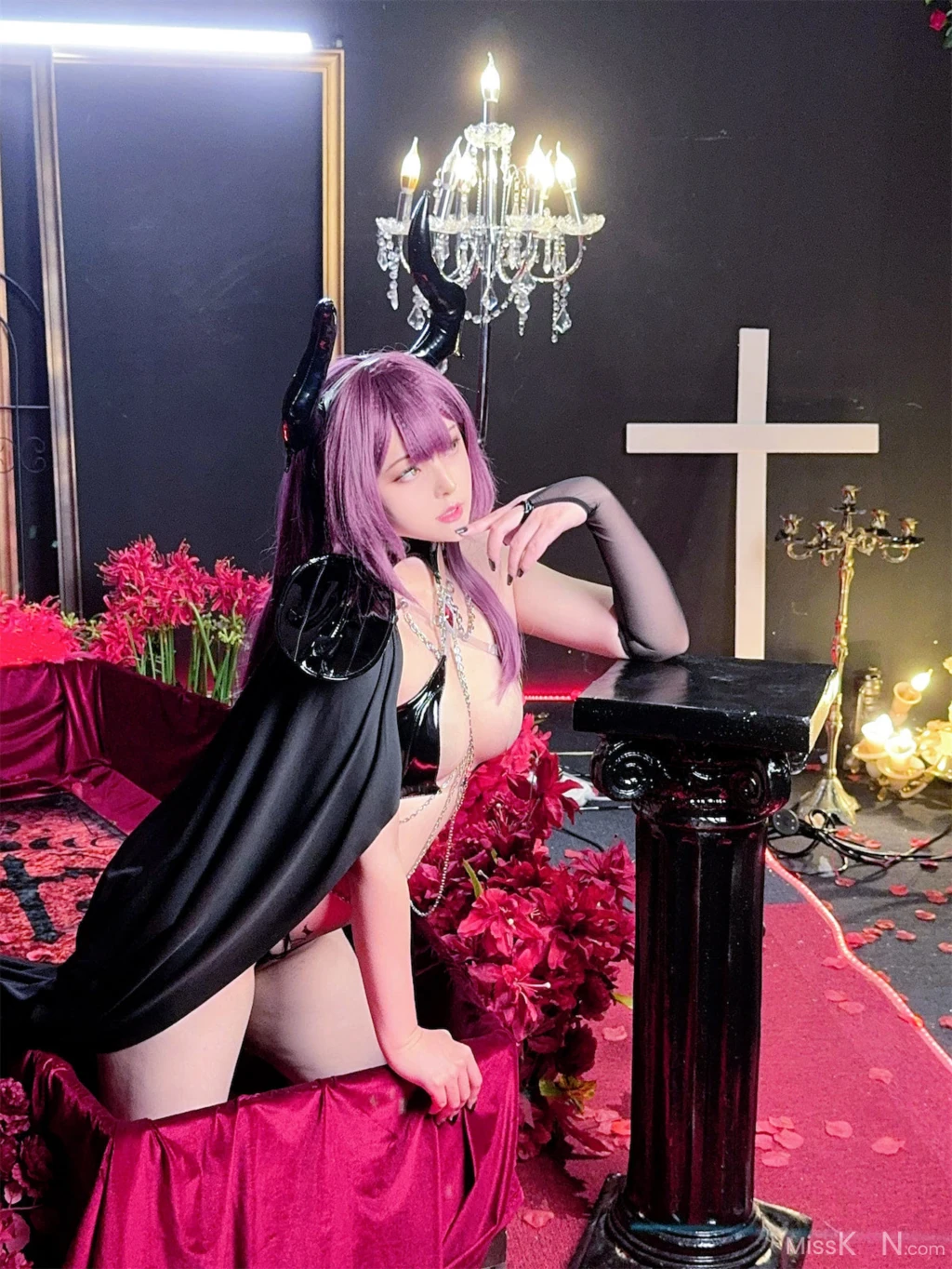 Coser@Natsuko夏夏子: 碧蓝航线 德文郡魅魔 (90 photos) 3 Coser@Natsuko夏夏子: 碧蓝航线 德文郡魅魔 (90 photos) 3