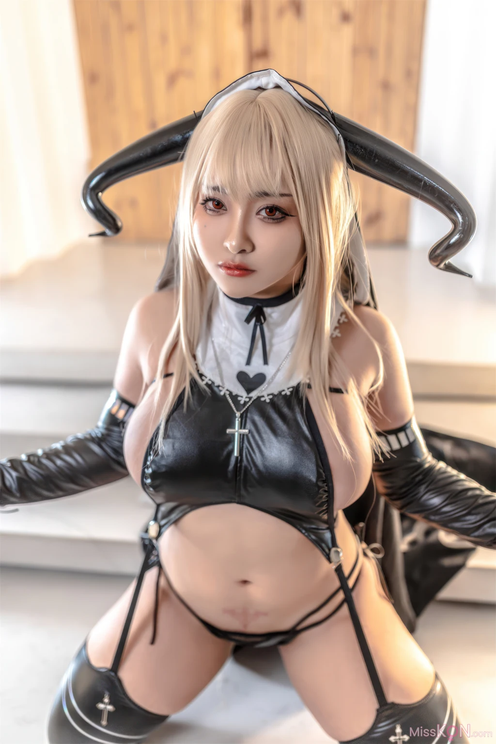 Coser@洛璃LoLiSAMA: 恶魔修女 (67 photos) 19 Coser@洛璃LoLiSAMA: 恶魔修女 (67 photos) 19