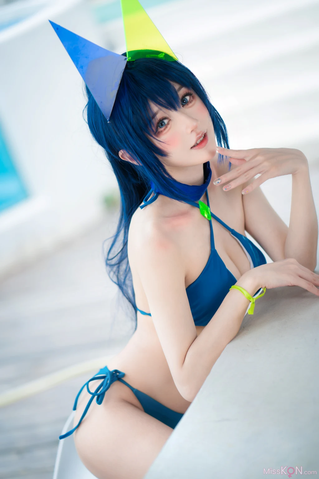 Coser@阿包也是兔娘: 花园泳装 (35 photos) 