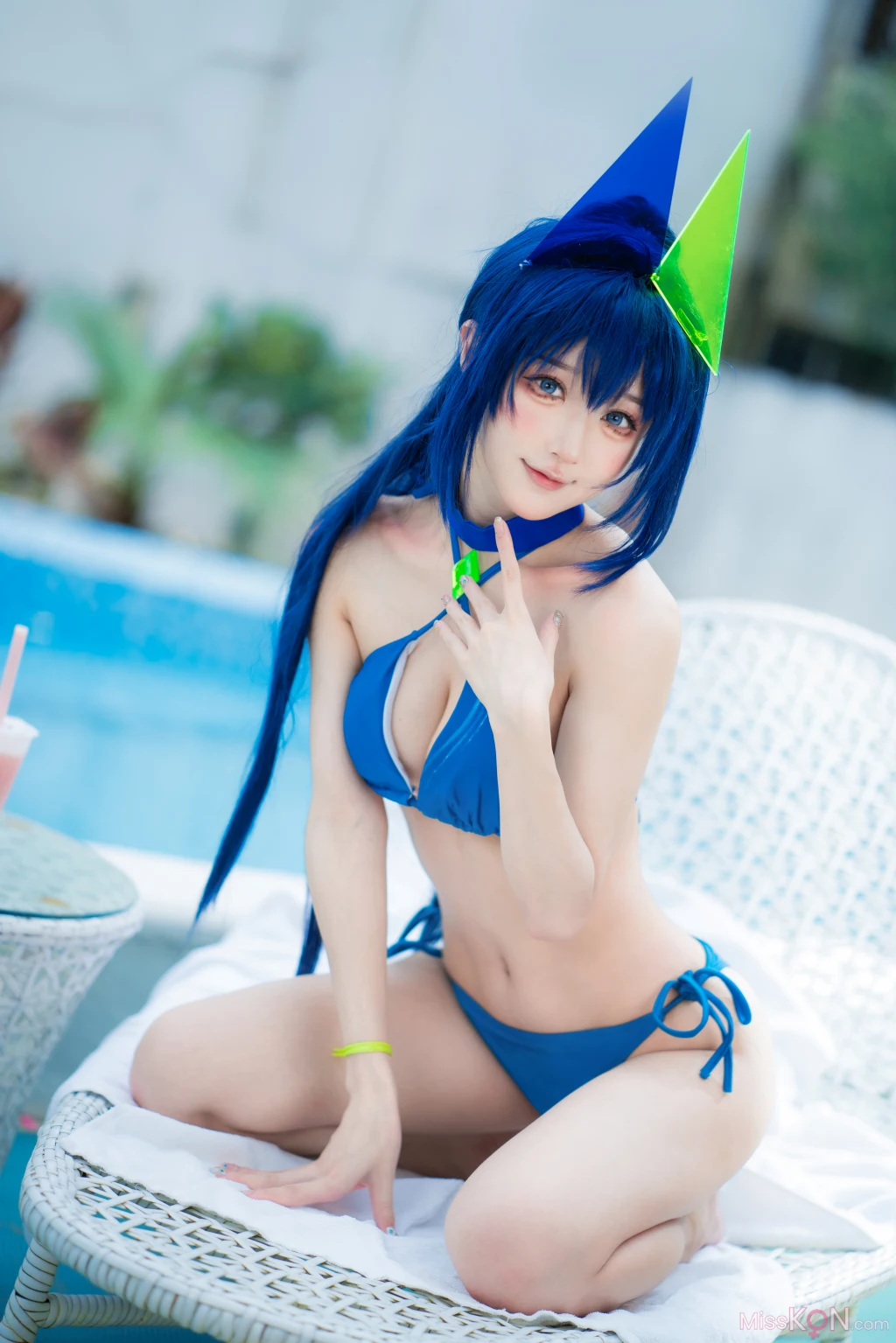 Coser@阿包也是兔娘: 花园泳装 (35 photos) 