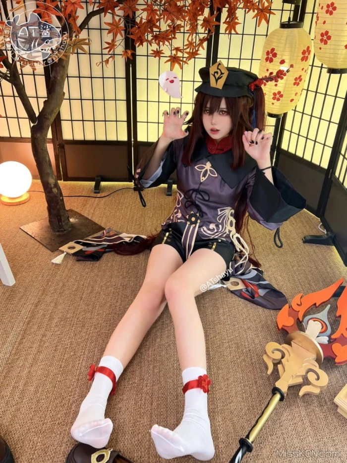 Coser@AT鲨: 愿胡桃满足你 (60 photos) 