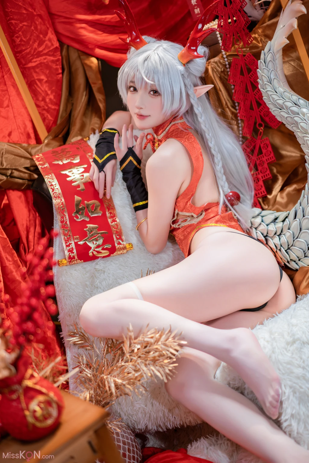 Coser@阿包也是兔娘: 新春贺图 龙妹 (45 photos ) 5 Coser@阿包也是兔娘: 新春贺图 龙妹 (45 photos ) 5