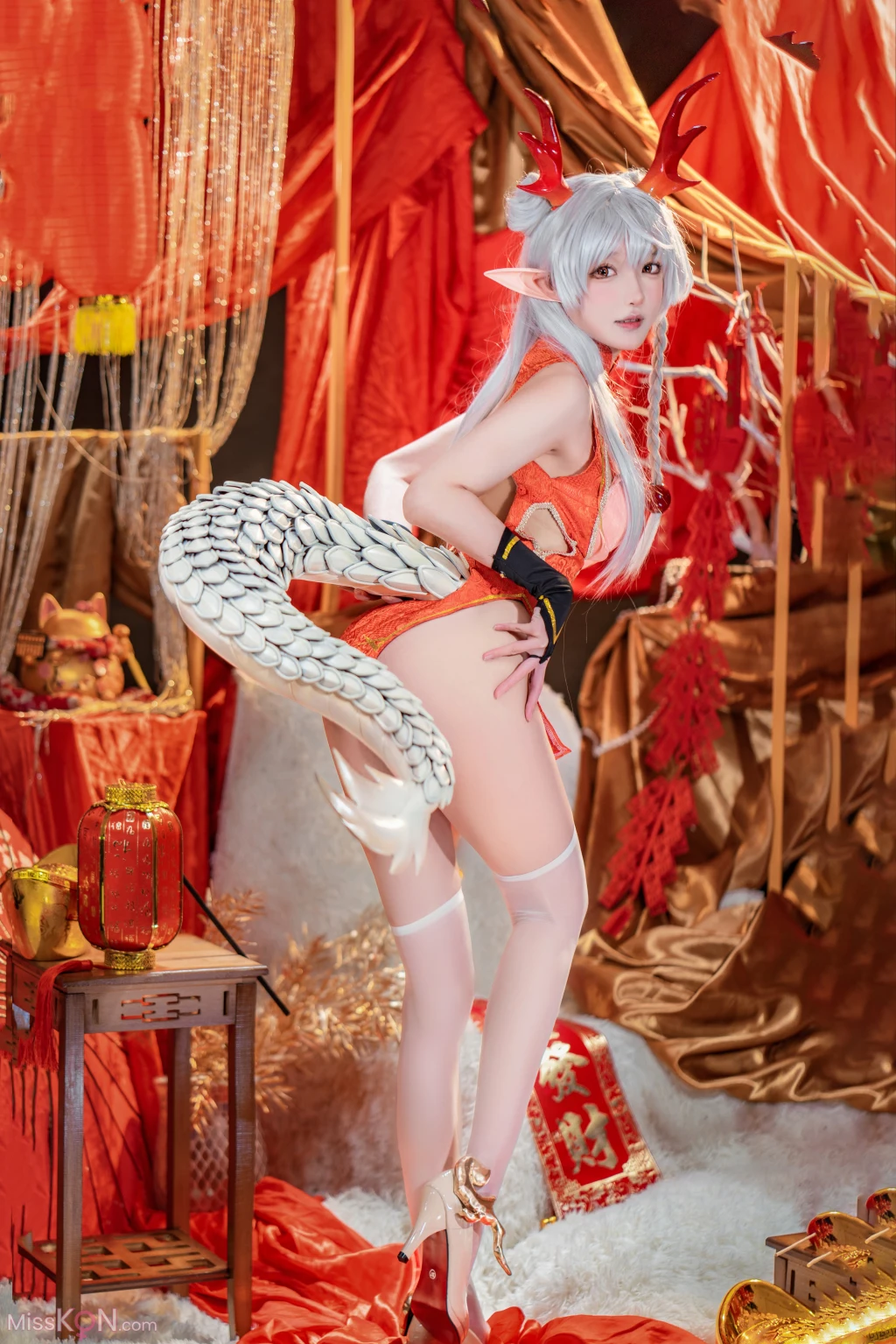Coser@阿包也是兔娘: 新春贺图 龙妹 (45 photos ) 12 Coser@阿包也是兔娘: 新春贺图 龙妹 (45 photos ) 12