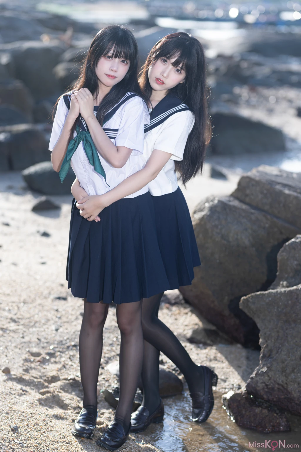Coser@不呆猫 & 三無人型: 水手服百合黑丝 (51 photos ) 4 Coser@不呆猫 & 三無人型: 水手服百合黑丝 (51 photos ) 4