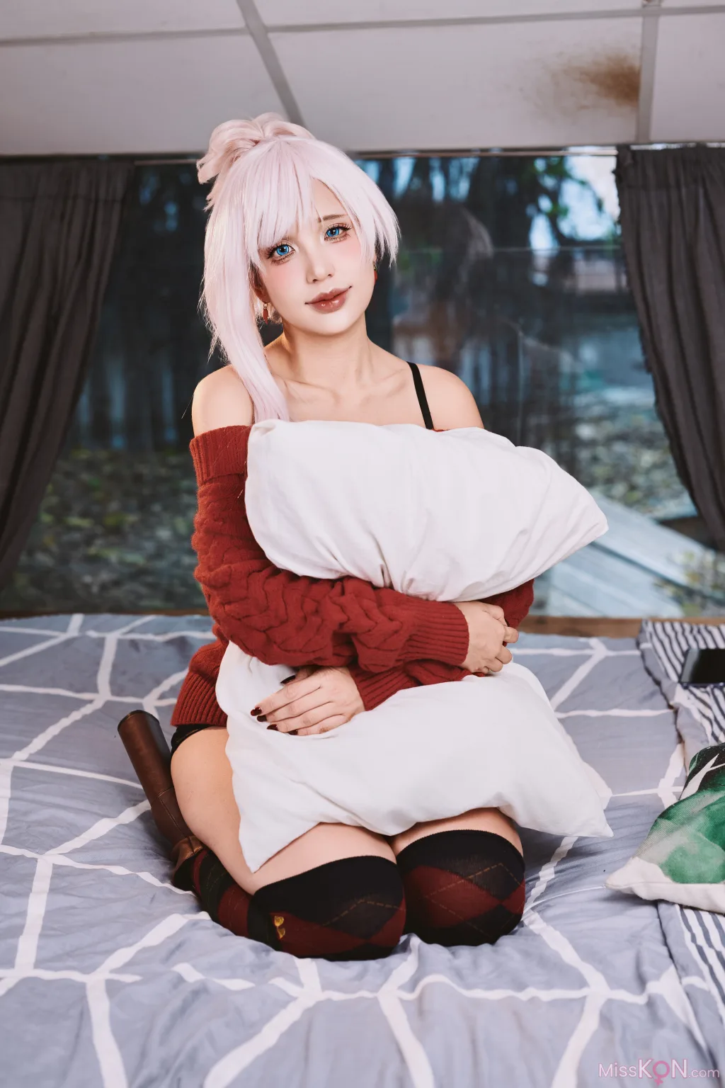 Coser@PuyPuy: 家庭主妇武藏 (64 photos) 
