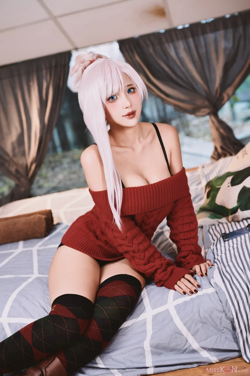 Coser@PuyPuy: 家庭主妇武藏 (64 photos) 
