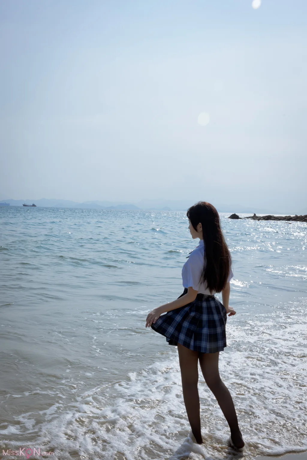Coser@不呆猫: 泳衣JK学妹 (59 photos ) 0 Coser@不呆猫: 泳衣JK学妹 (59 photos ) 0