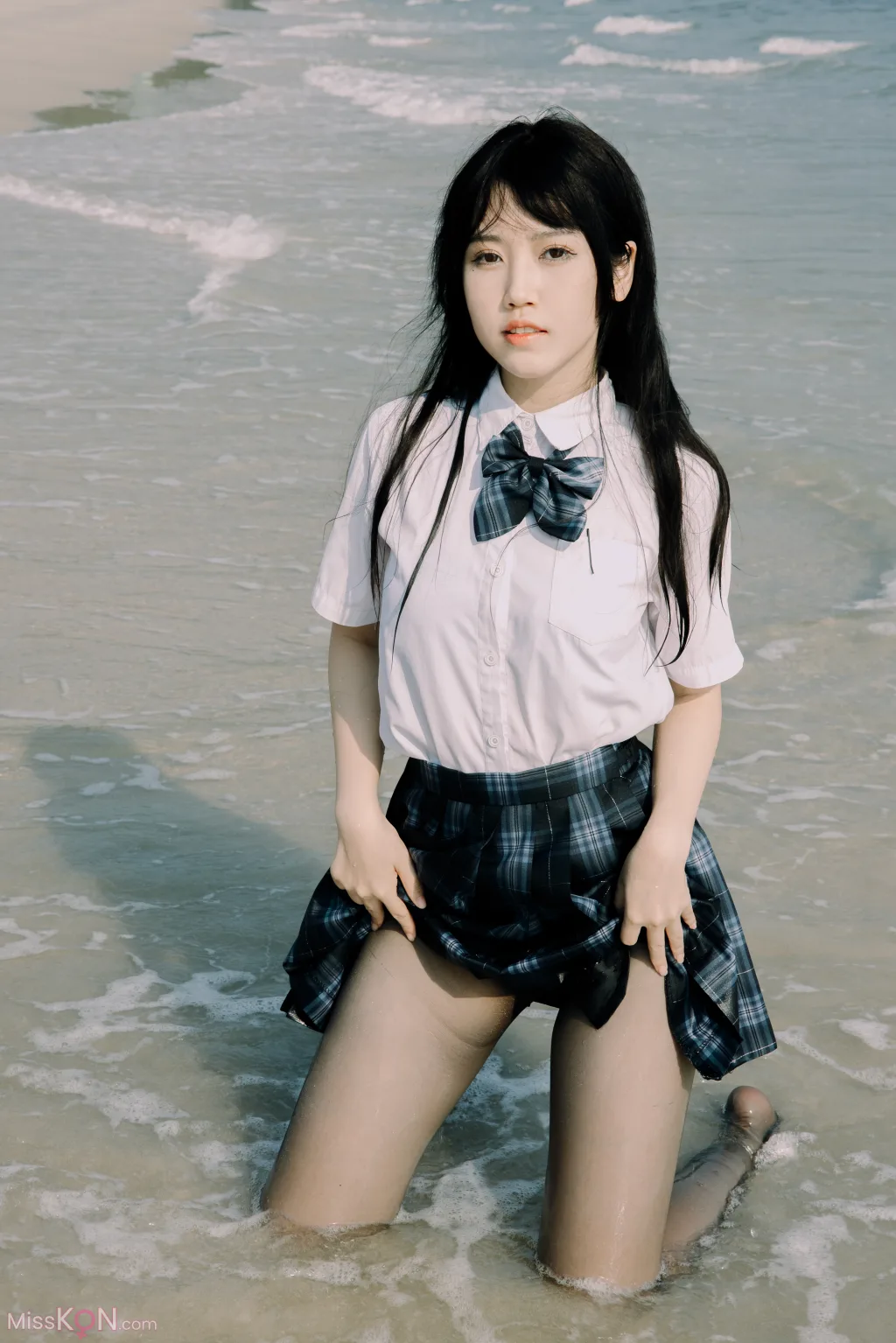Coser@不呆猫: 泳衣JK学妹 (59 photos ) 1 Coser@不呆猫: 泳衣JK学妹 (59 photos ) 1