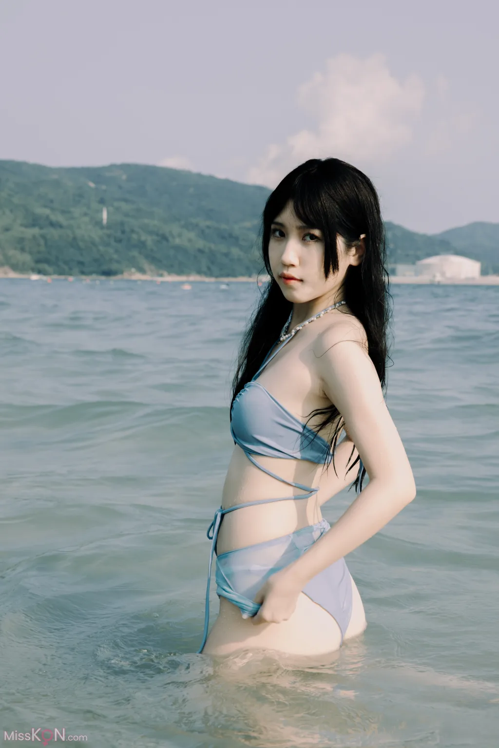 Coser@不呆猫: 泳衣JK学妹 (59 photos ) 15 Coser@不呆猫: 泳衣JK学妹 (59 photos ) 15