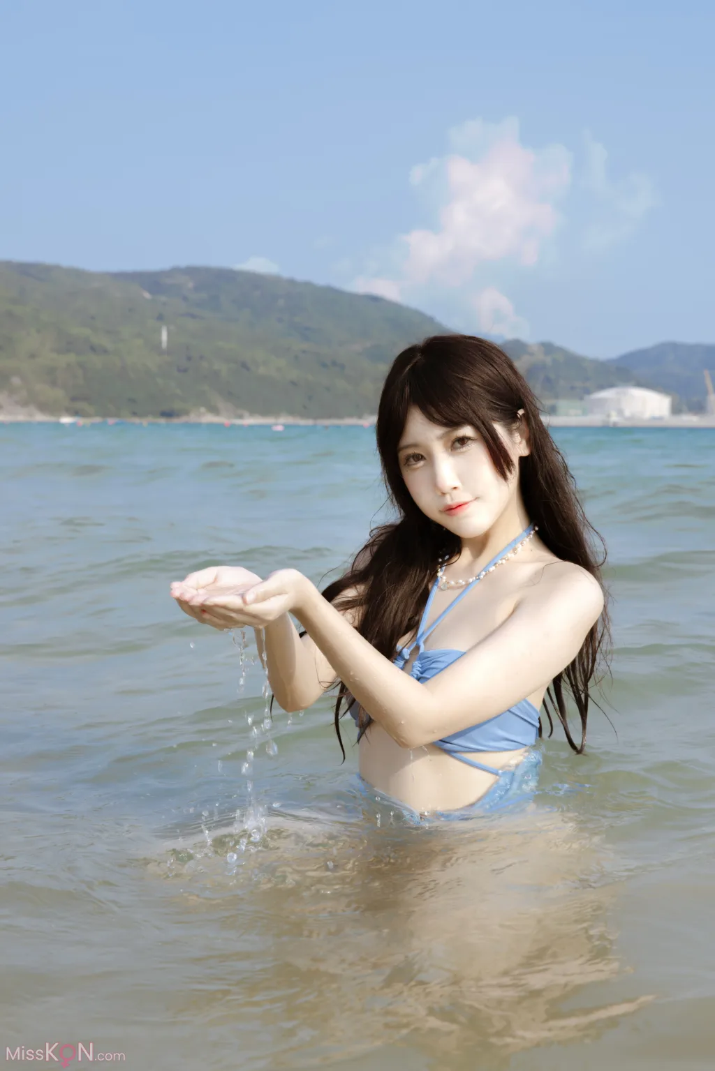 Coser@不呆猫: 泳衣JK学妹 (59 photos ) 14 Coser@不呆猫: 泳衣JK学妹 (59 photos ) 14