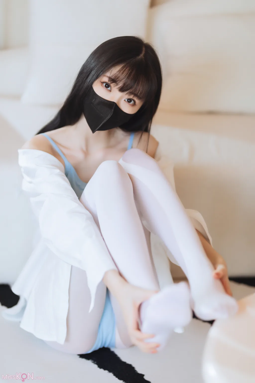 Coser@许岚LAN: 蓝色芭蕾 (40 photos) 