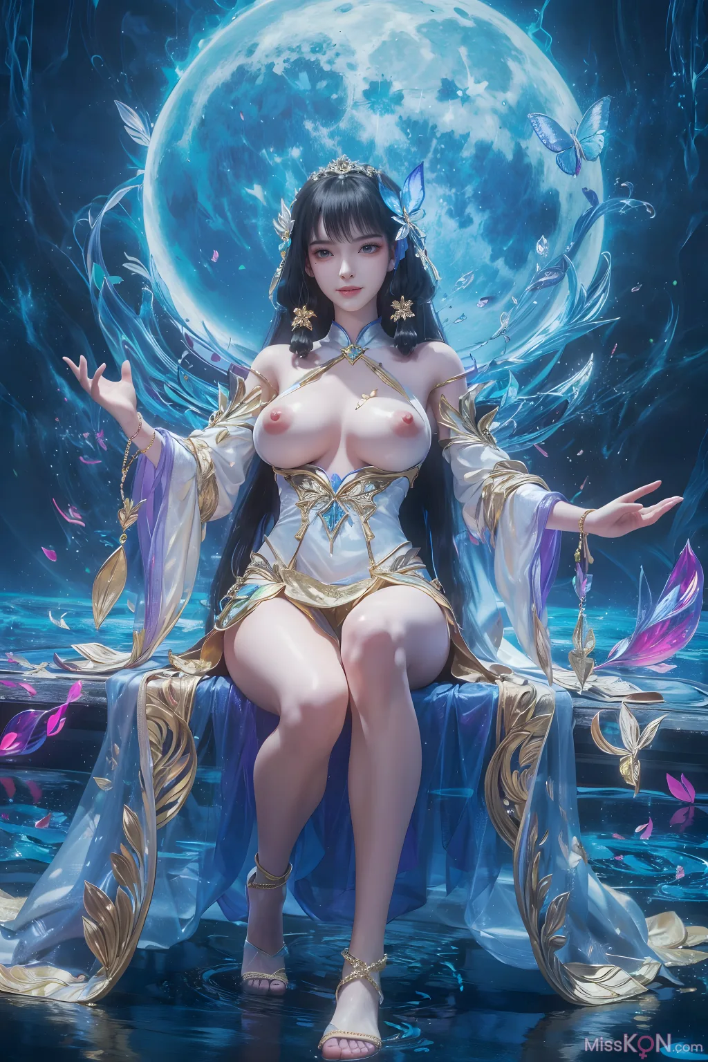 [AI Generated] 百炼成神-云落 (86 photos) 