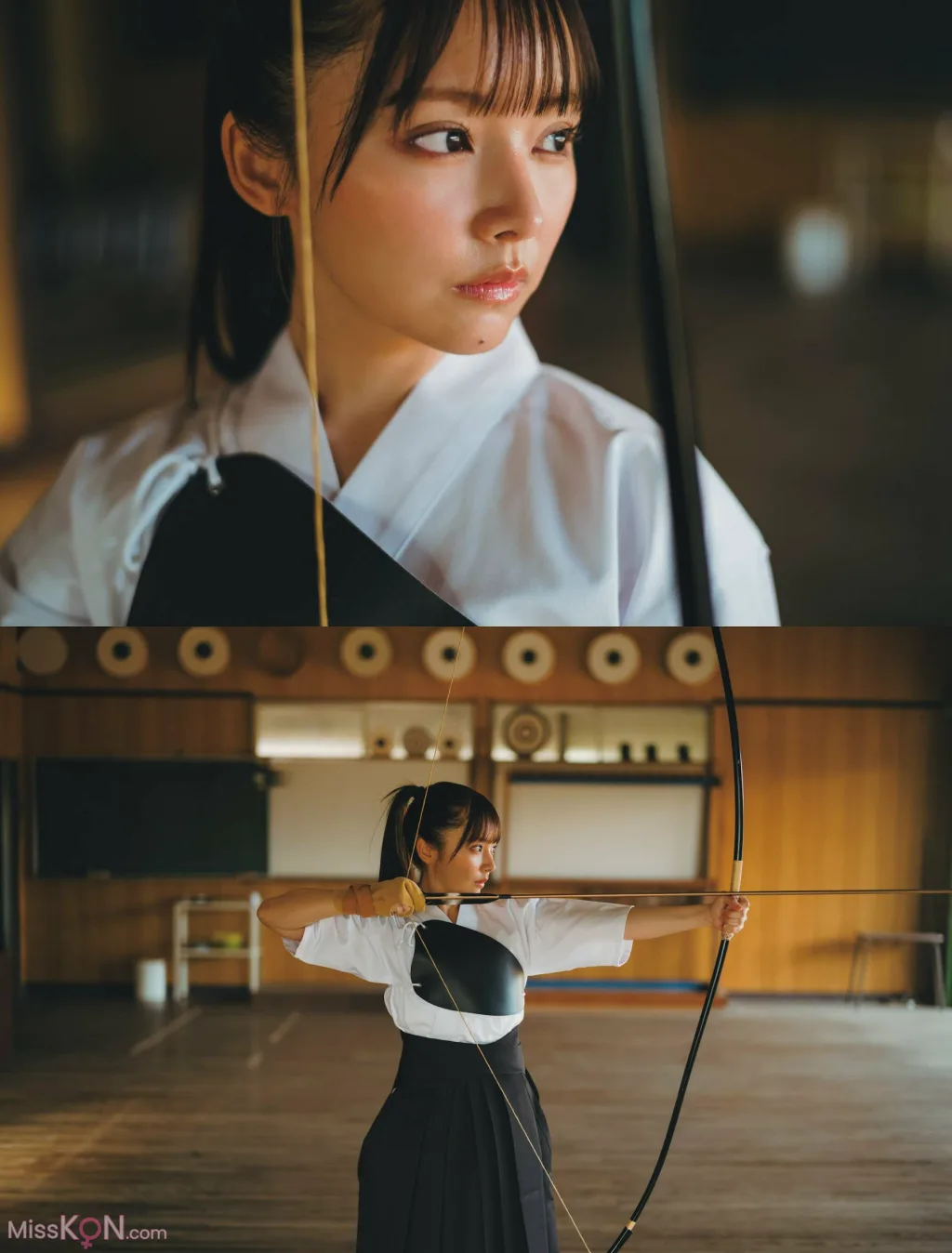 [JP] Misao Ueda (上田操): 弓道着を脱いだらメリハリボディ (19 photos) 