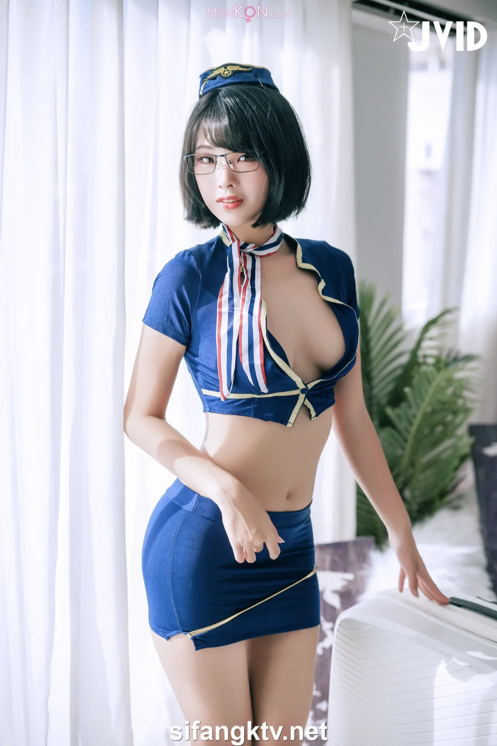 [JVID] 露露咪: 淫蕩美艷空姐的教育「性」 (212 photos ) 