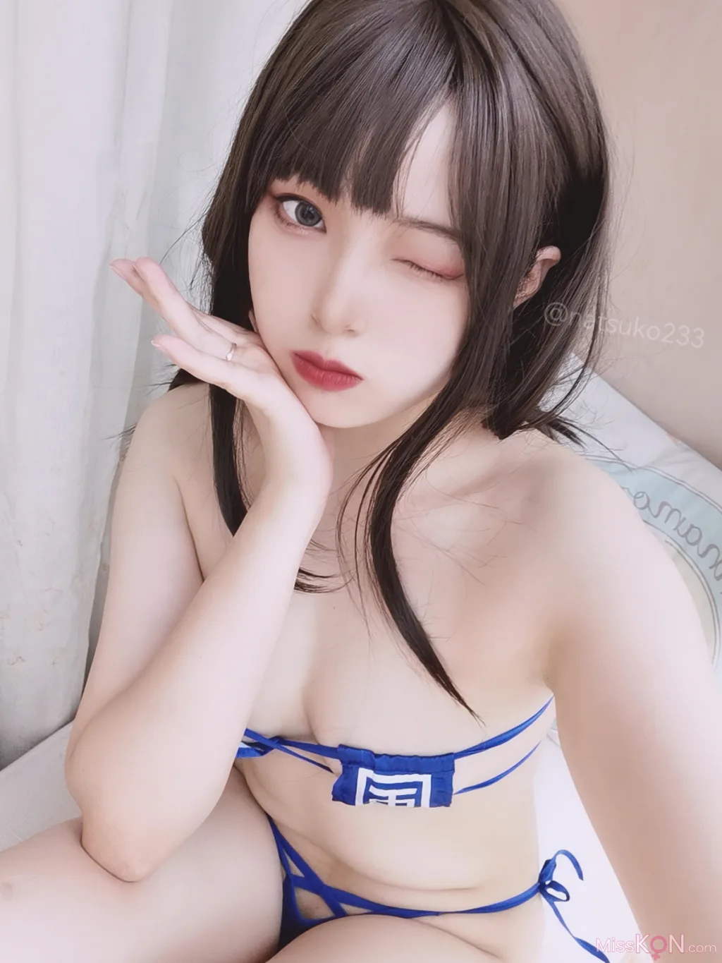 Coser@Natsuko夏夏子: 风纪委员自拍 (28 photos) 