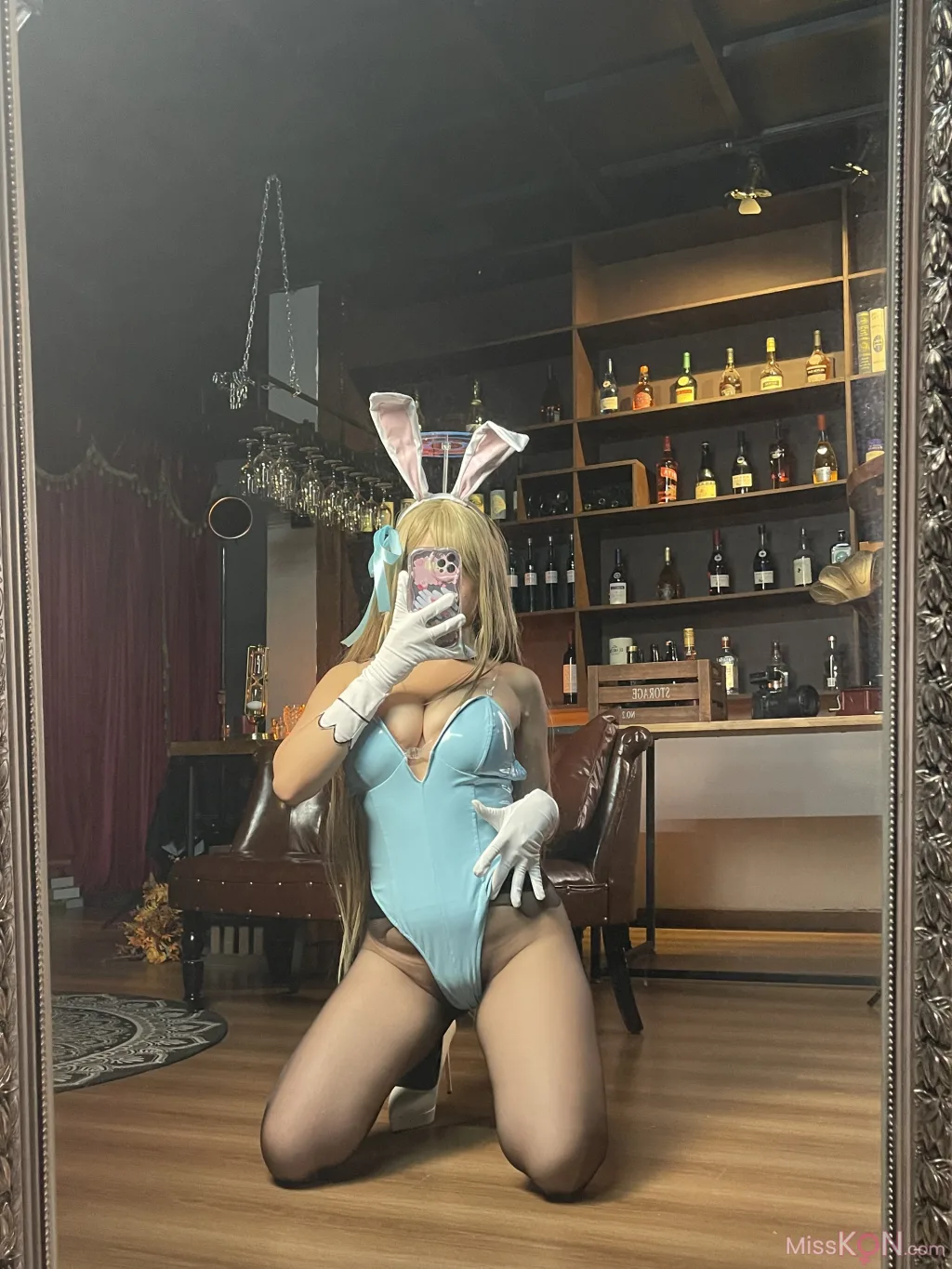Coser@懵懵懵白日梦: 明日奈兔女郎 (66 photos ) 