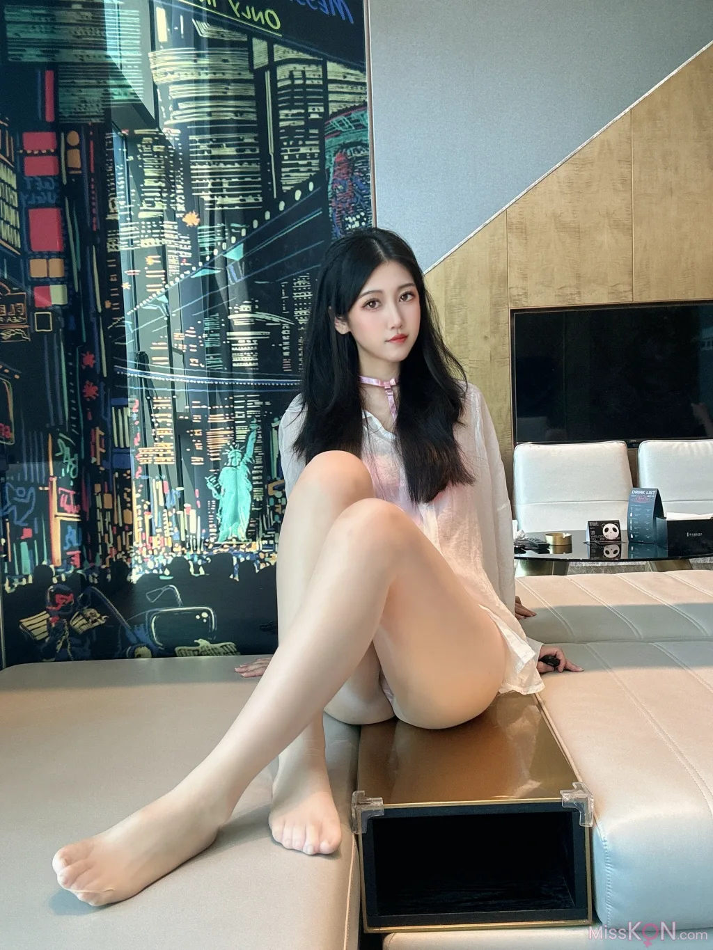 Coser@不呆猫: 粉色衬衣女友 (66 photos ) 3 Coser@不呆猫: 粉色衬衣女友 (66 photos ) 3