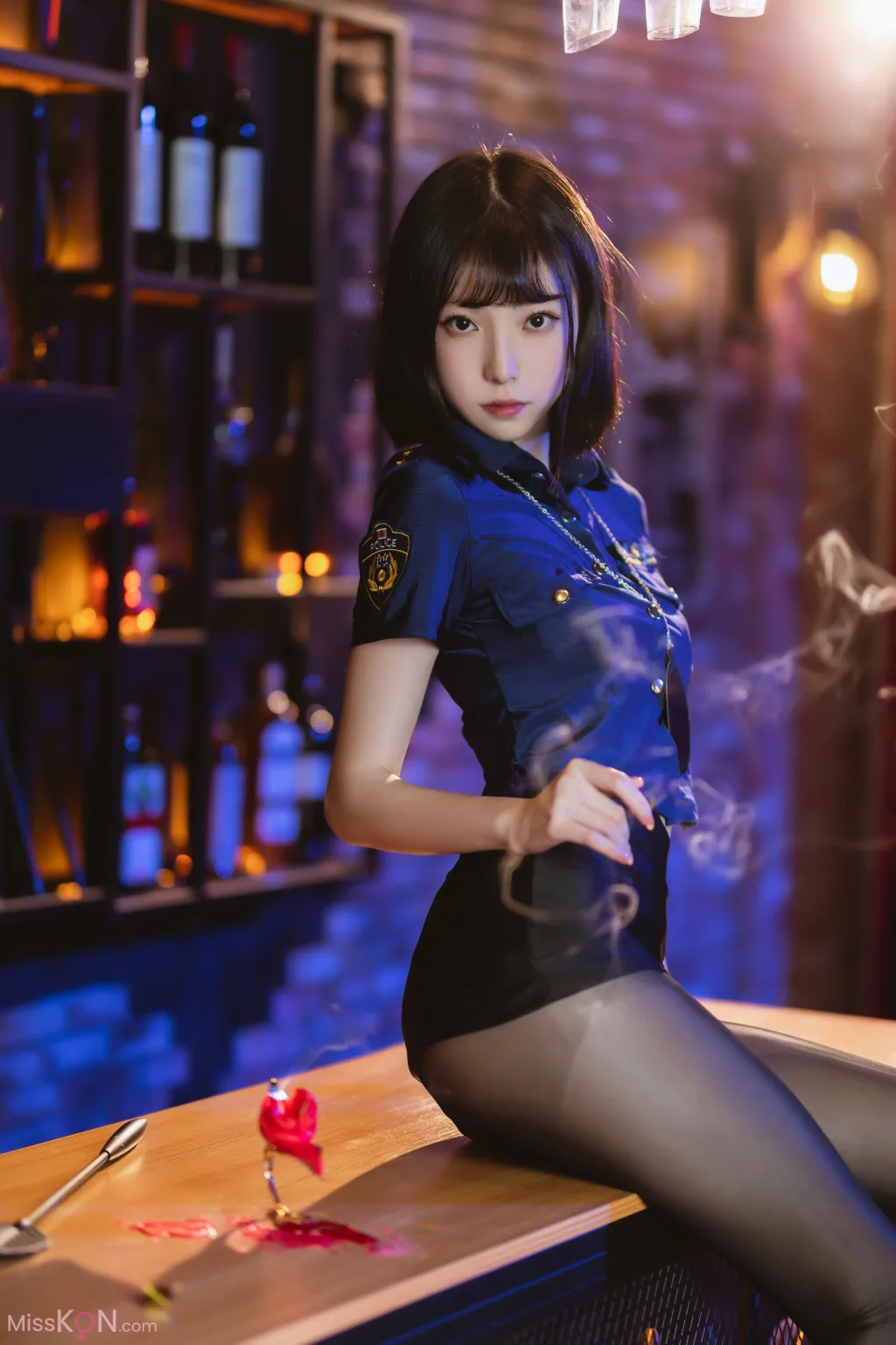 Coser@许岚LAN: 黑丝女警 (60 photos) 9 Coser@许岚LAN: 黑丝女警 (60 photos) 9