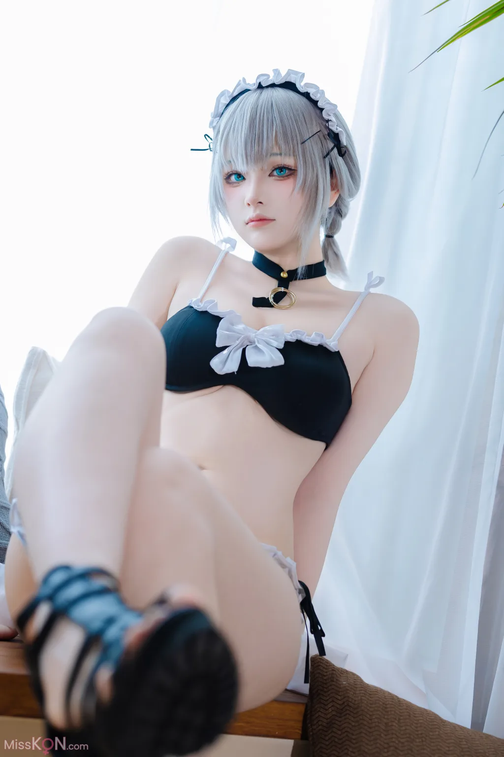 Coser@屿鱼: 碧蓝航线 曼彻斯特 泳装 (50 photos) 