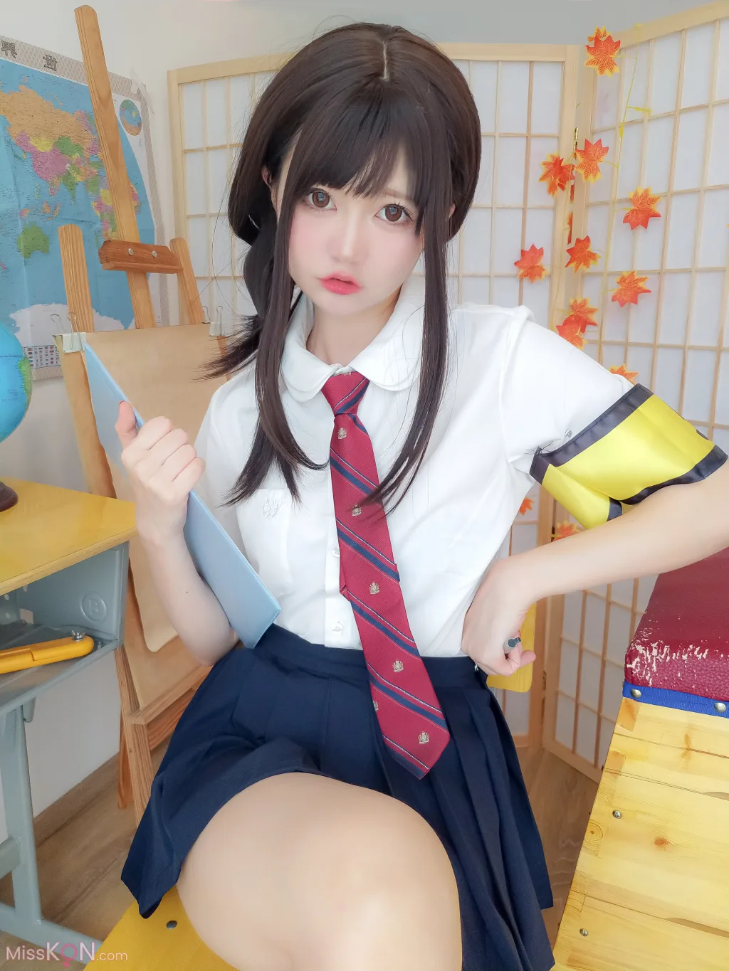 Coser@NAGISA魔物喵: 風紀委員長 (35 photos ) 