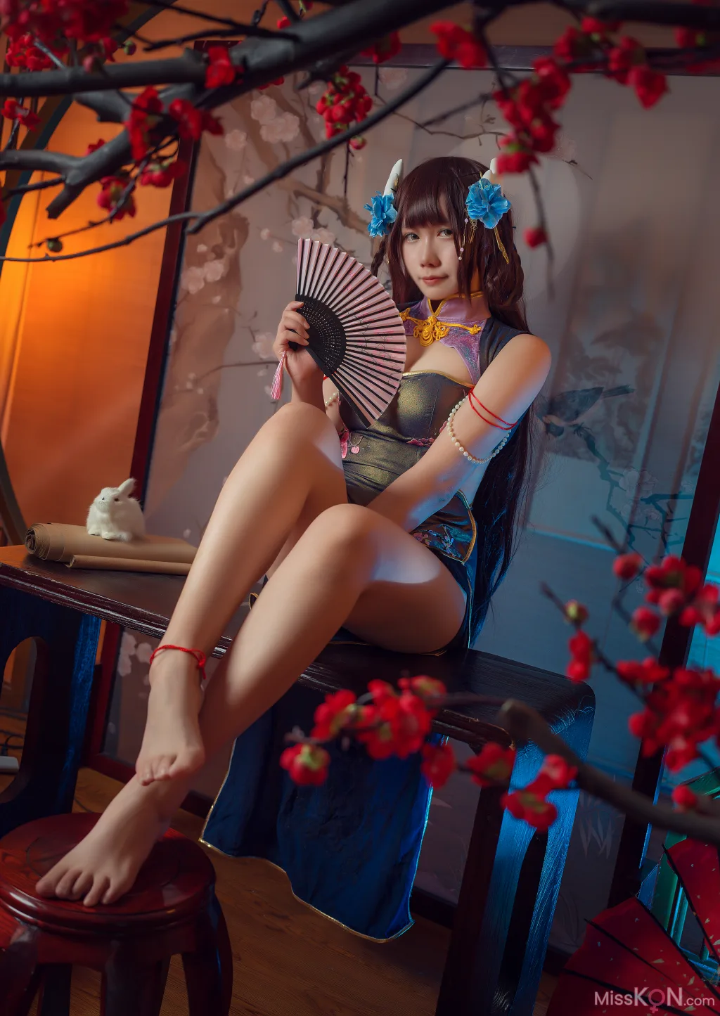 Coser@麻花麻花酱: 比睿旗袍 (31 photos) 19 Coser@麻花麻花酱: 比睿旗袍 (31 photos) 19