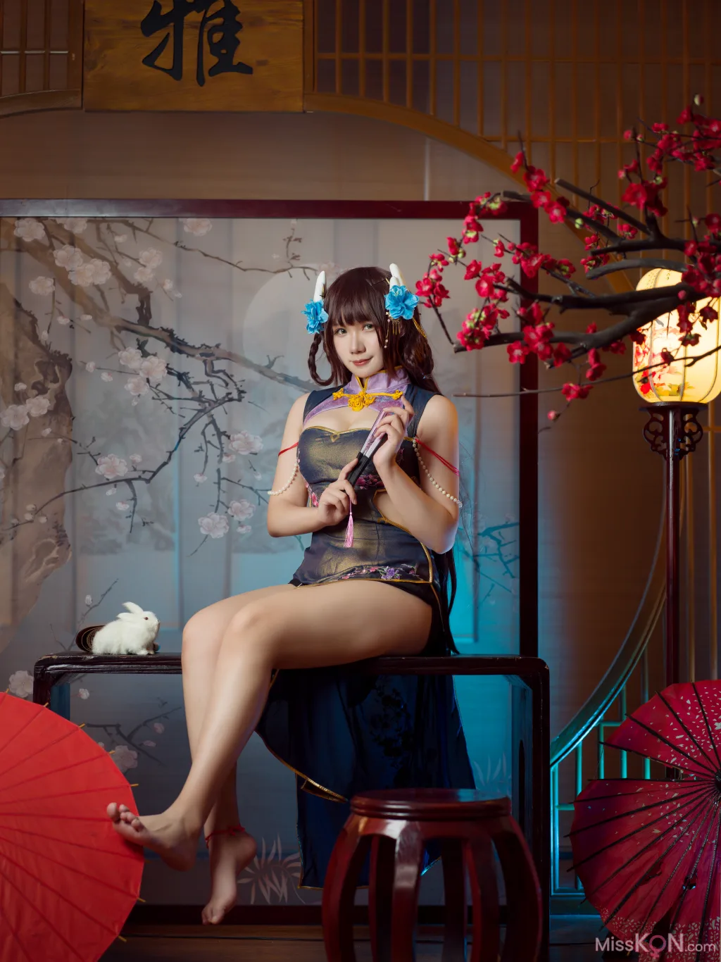 Coser@麻花麻花酱: 比睿旗袍 (31 photos) 7 Coser@麻花麻花酱: 比睿旗袍 (31 photos) 7