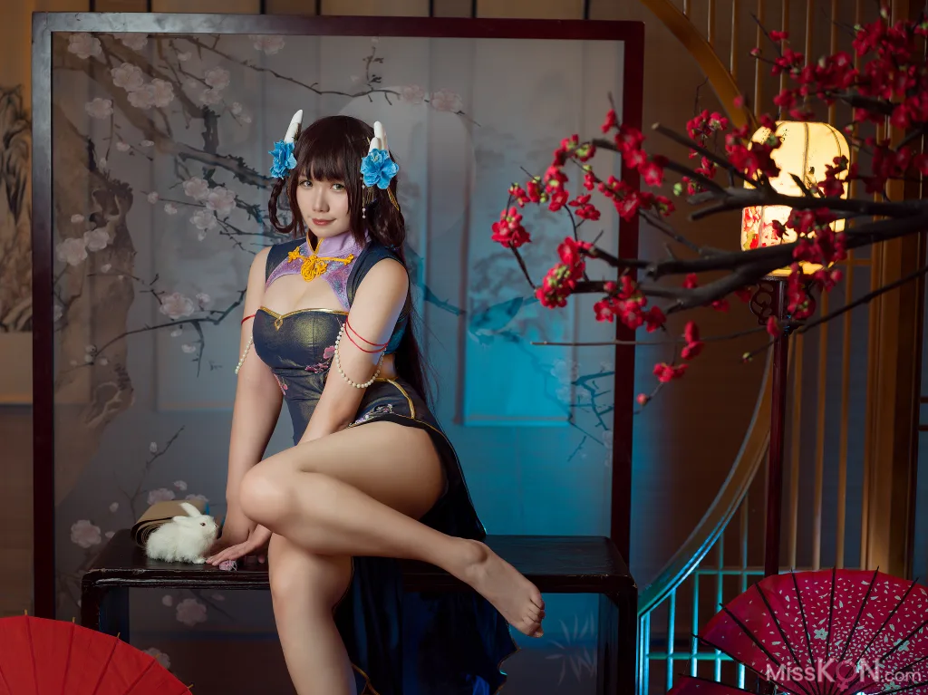 Coser@麻花麻花酱: 比睿旗袍 (31 photos) 6 Coser@麻花麻花酱: 比睿旗袍 (31 photos) 6